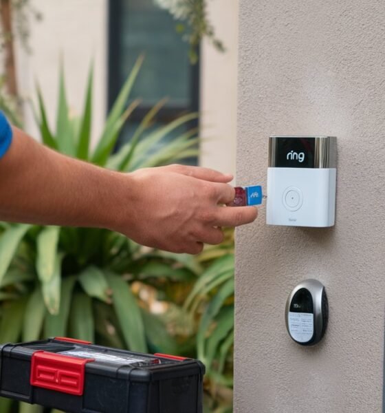 replace Ring Doorbell battery