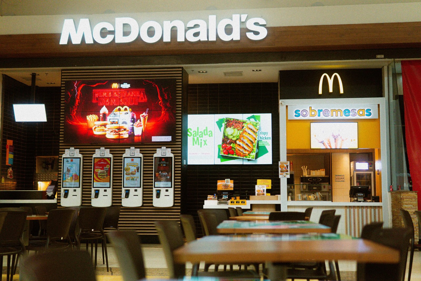 McDonald’s menu